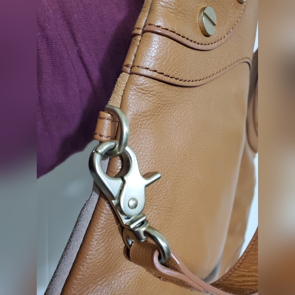 Foley + Corinna Leather & Suede Patchwork Lady Tote (Multi Color Neutral) - Picture 15 of 15